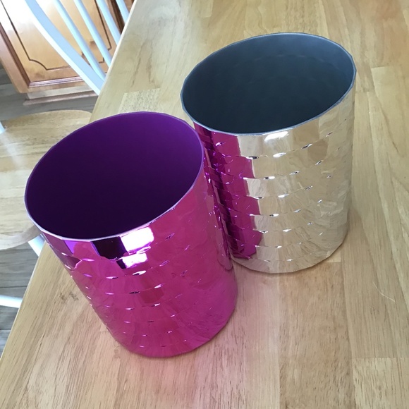 Target Bullseye Valentine’s Day Disco Ball Planter - 1 Silver and 1 Purple - Picture 3 of 10
